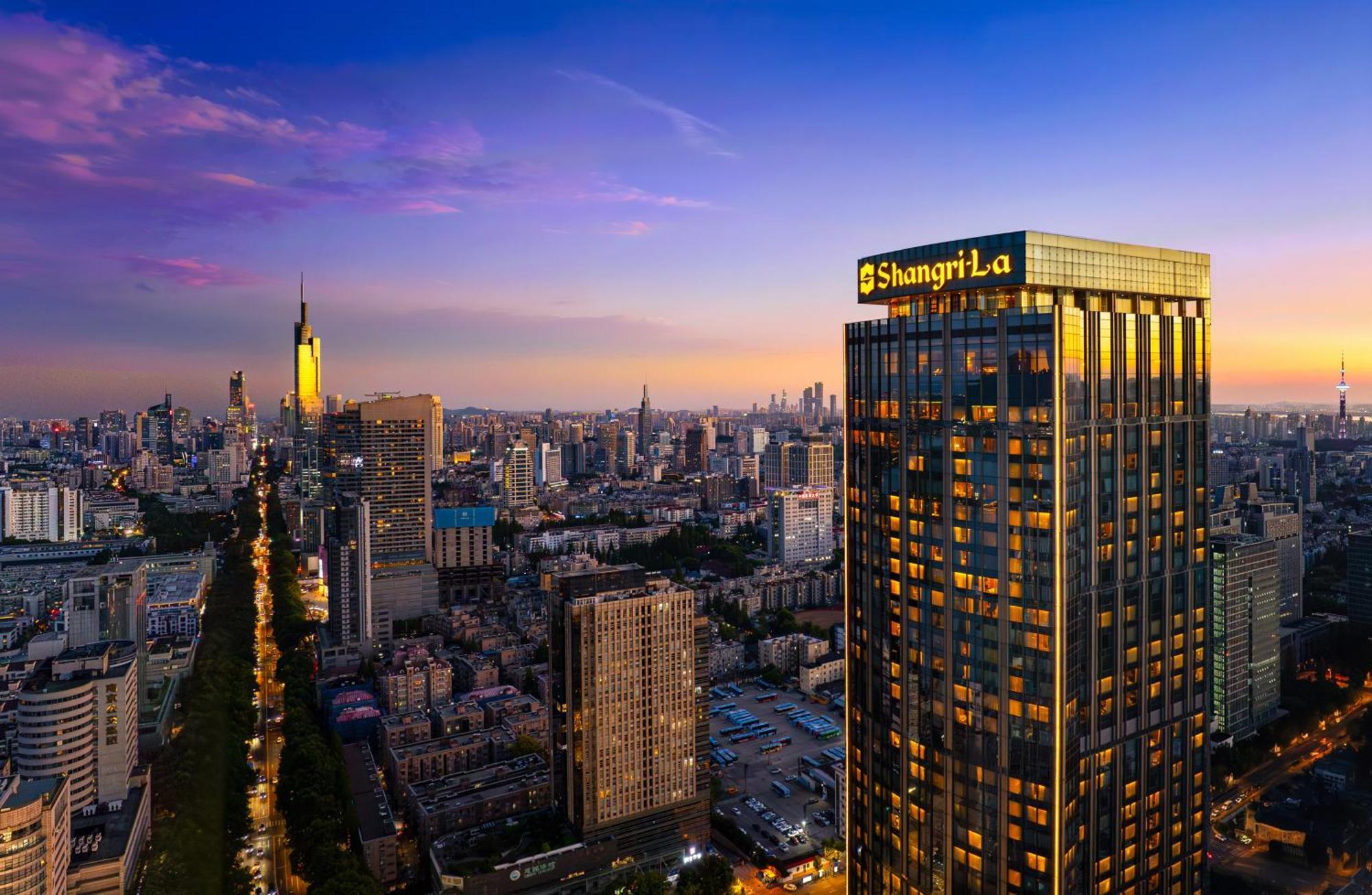 Shangri-La Nanjing Nanking Exteriér fotografie